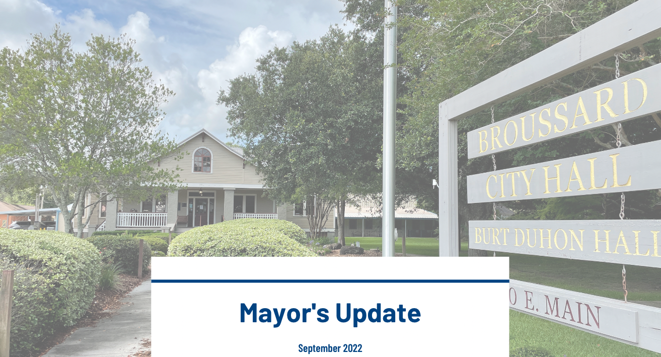 Mayor's Update for September 2022