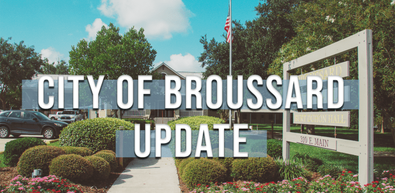 City of Broussard Update