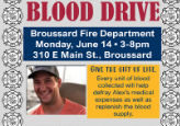 Alex Bourque Blood Drive Thumbnail